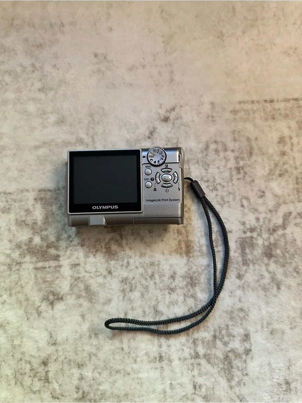 Olympus FE-140 6.0MP Digital Camera Silver Tested Working Loose Battery Lid
